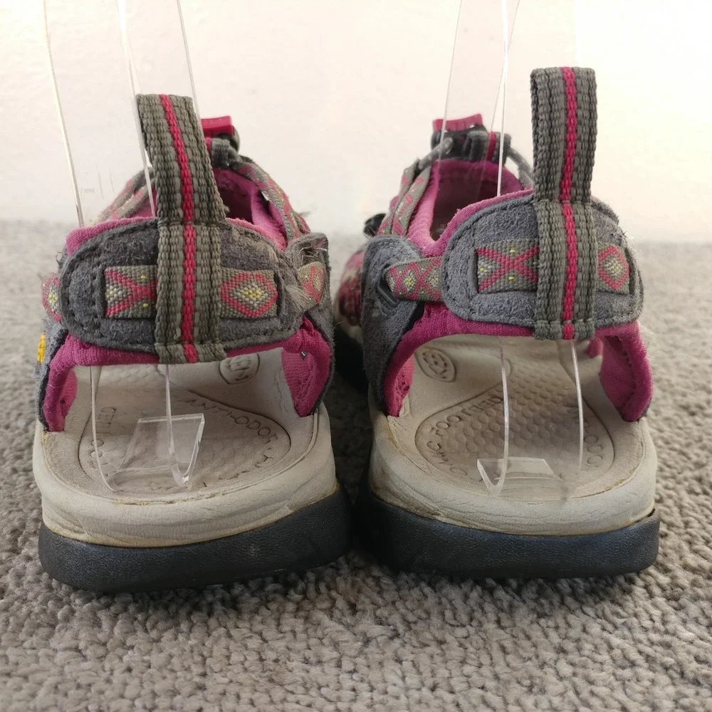 Keen Whisper Womens 6.5 Sandals Purple Pink Bungee Cord Waterproof Shoes